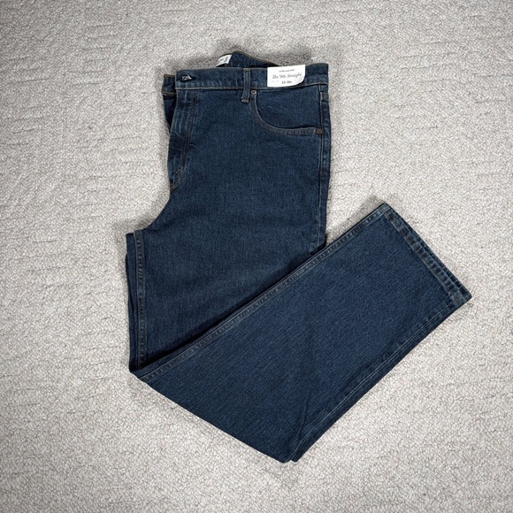 Abercrombie & Fitch Denim - Abercrombie NWT Ultra High Rise 90s Straight Dark Wash Jeans 16